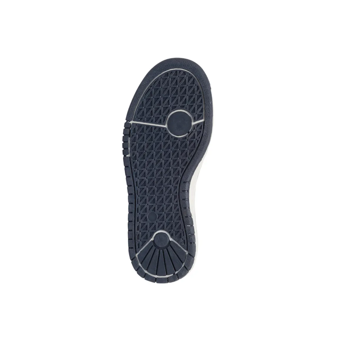 Sneakers alte da ragazzo grigie e blu con logo Carrera Jeans