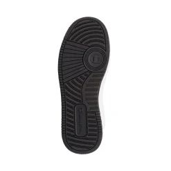 Sneakers alte da ragazzo bianche e nere con logo Champion Rebound 2.0 Mid