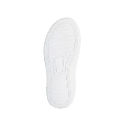 Sneakers alte da ragazzo bianche con dettagli neri con logo Soprani Sport