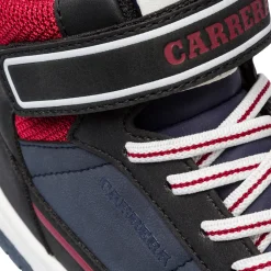 Sneakers alte da ragazzo blu con logo Carrera Jeans