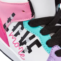 Sneakers alte multicolore da Bambina Dieci Baci