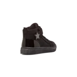 Sneakers alte nere da Ragazza con strappo Le scarpe di Alice