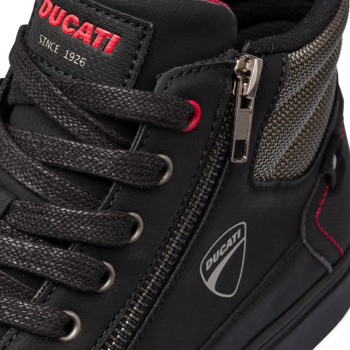 Sneakers alte nere da uomo Ducati
