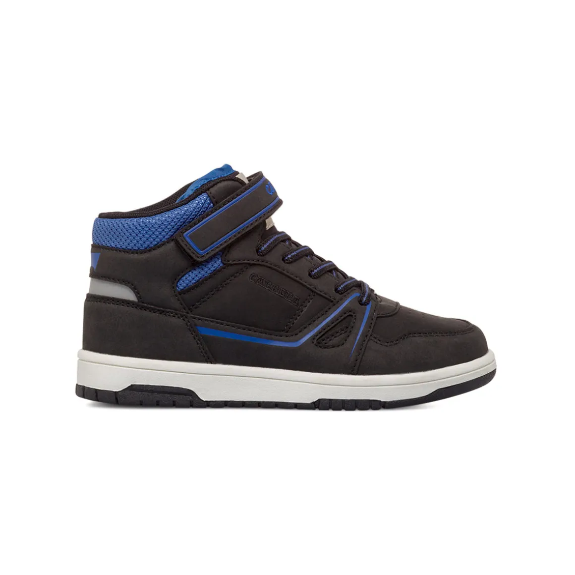 Sneakers alte nere e blu da Bambino con strappo Carrera Jeans