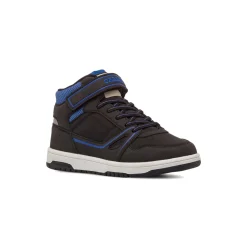 Sneakers alte nere e blu da Bambino con strappo Carrera Jeans