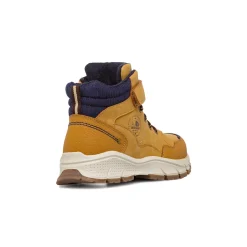 Sneakers alte ocra con strappo da Ragazzo Americanino
