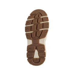 Sneakers alte ocra con strappo da Ragazzo Americanino