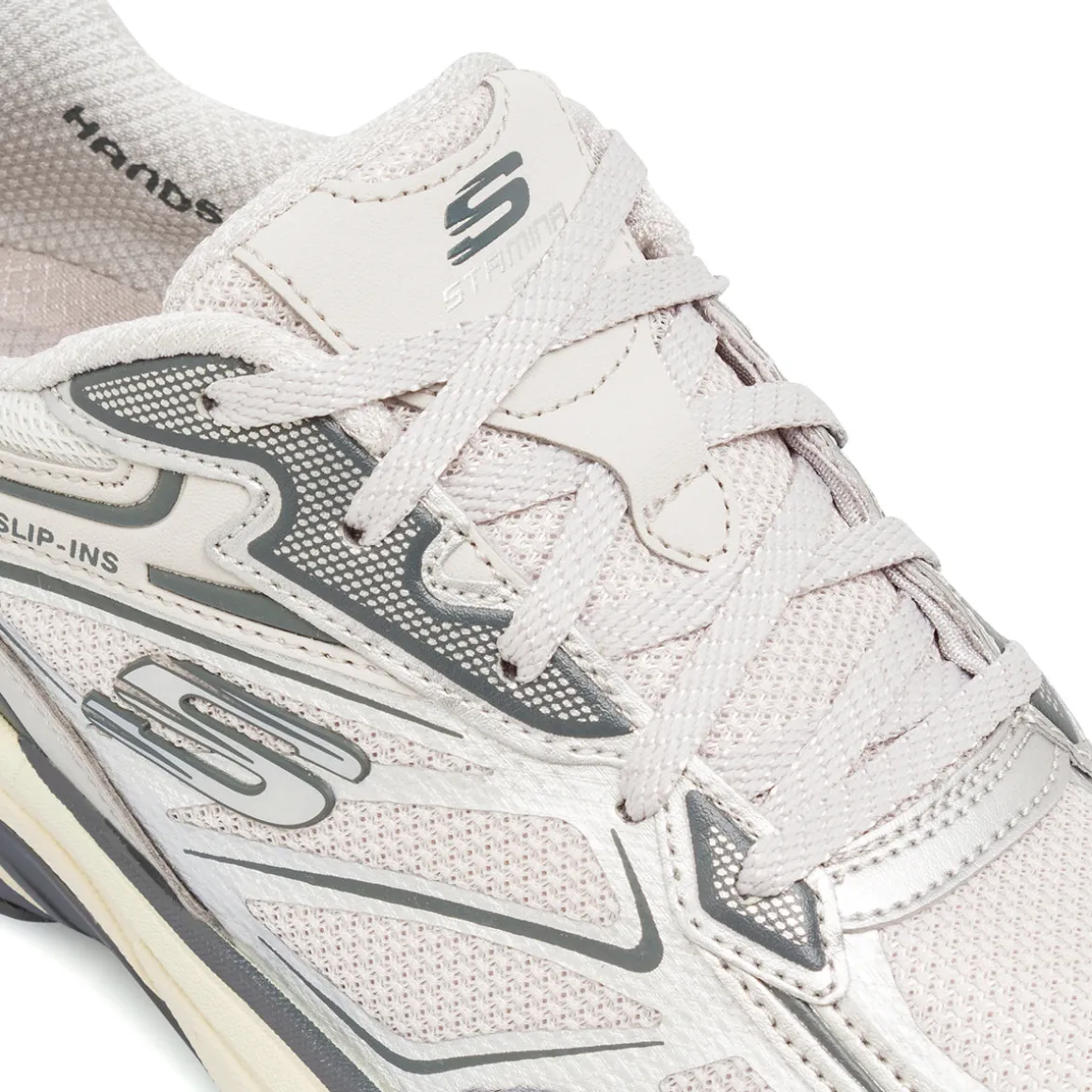 Sneakers argento da Donna Skechers STAMINA SPORT