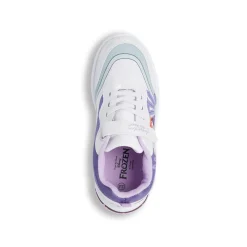 Sneakers argento da ragazza Frozen con luci e glitter