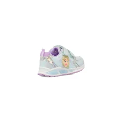 Sneakers azzurre da Bambina con luci e dettagli lilla Frozen