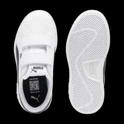 Sneakers bambina bianche con dettagli glitter Puma Smash 3.0