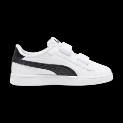 Sneakers bambina bianche con dettagli glitter Puma Smash 3.0