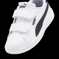 Sneakers bambina bianche con dettagli glitter Puma Smash 3.0