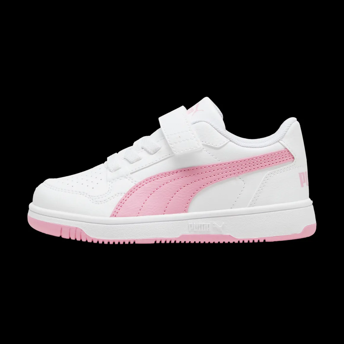 Sneakers Bambina e Ragazza Bianche e Rosa Puma Reb-L