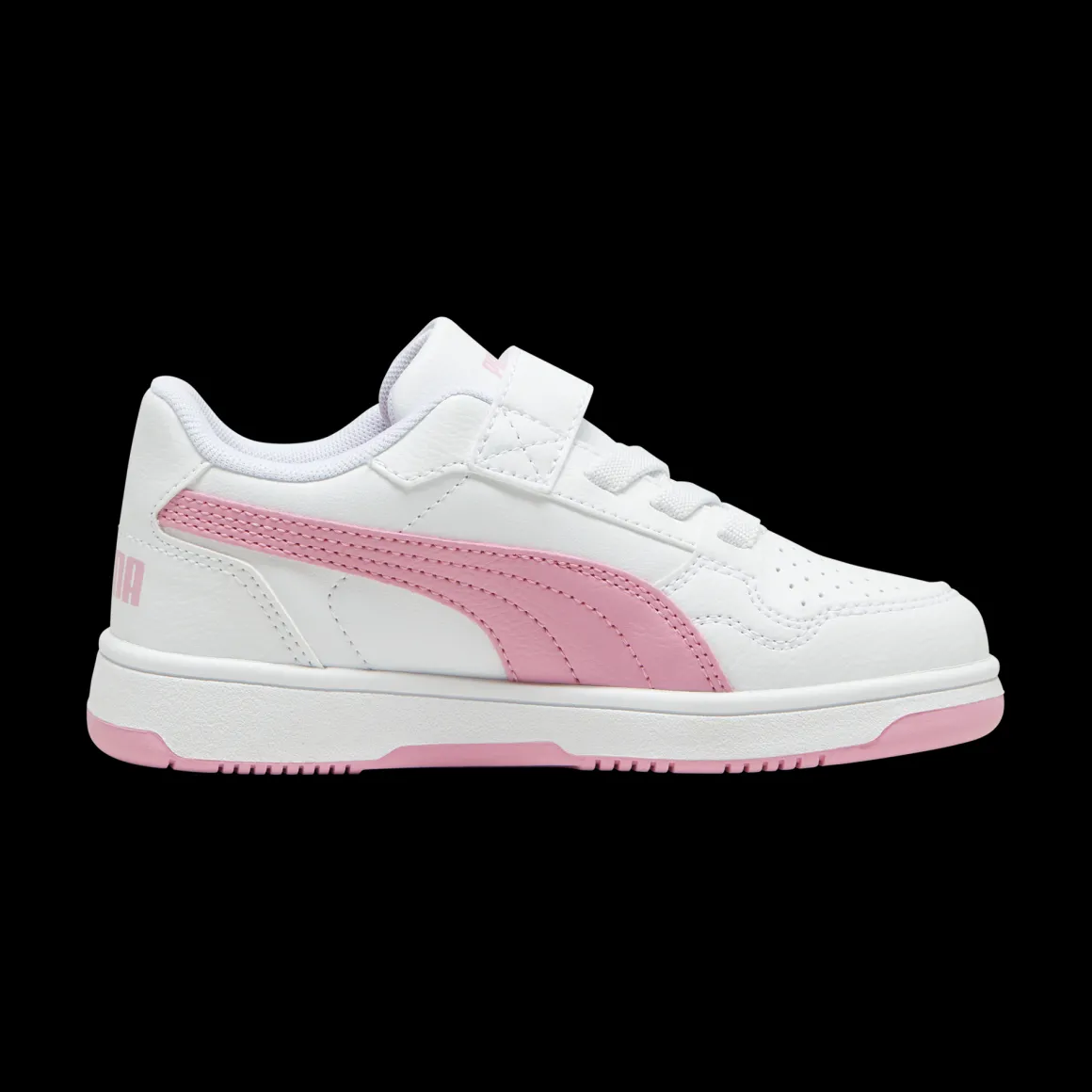 Sneakers Bambina e Ragazza Bianche e Rosa Puma Reb-L