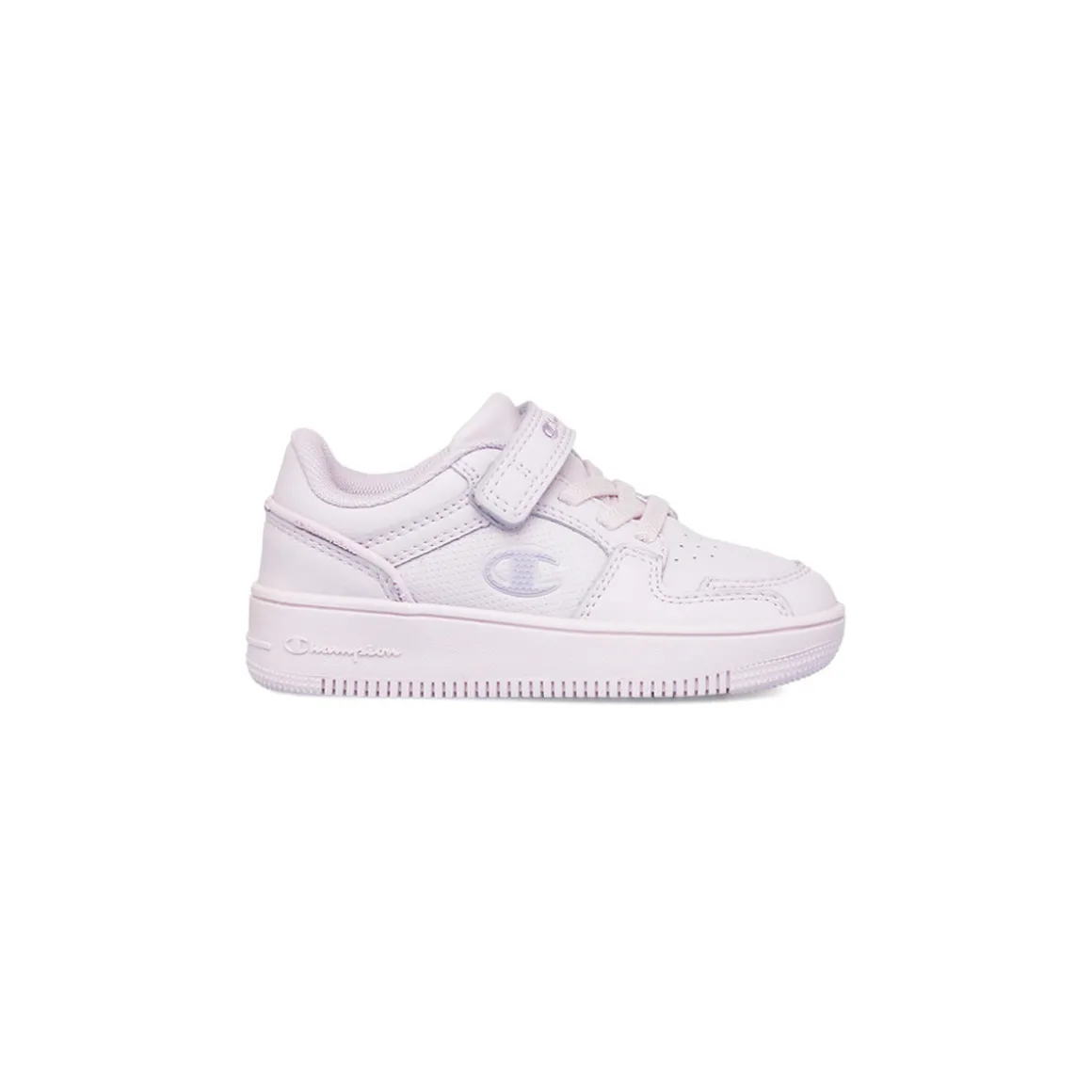 Sneakers bambina lilla con logo Champion Rebound 2.0
