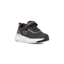 Sneakers bambina nere con logo Champion Bold Winter