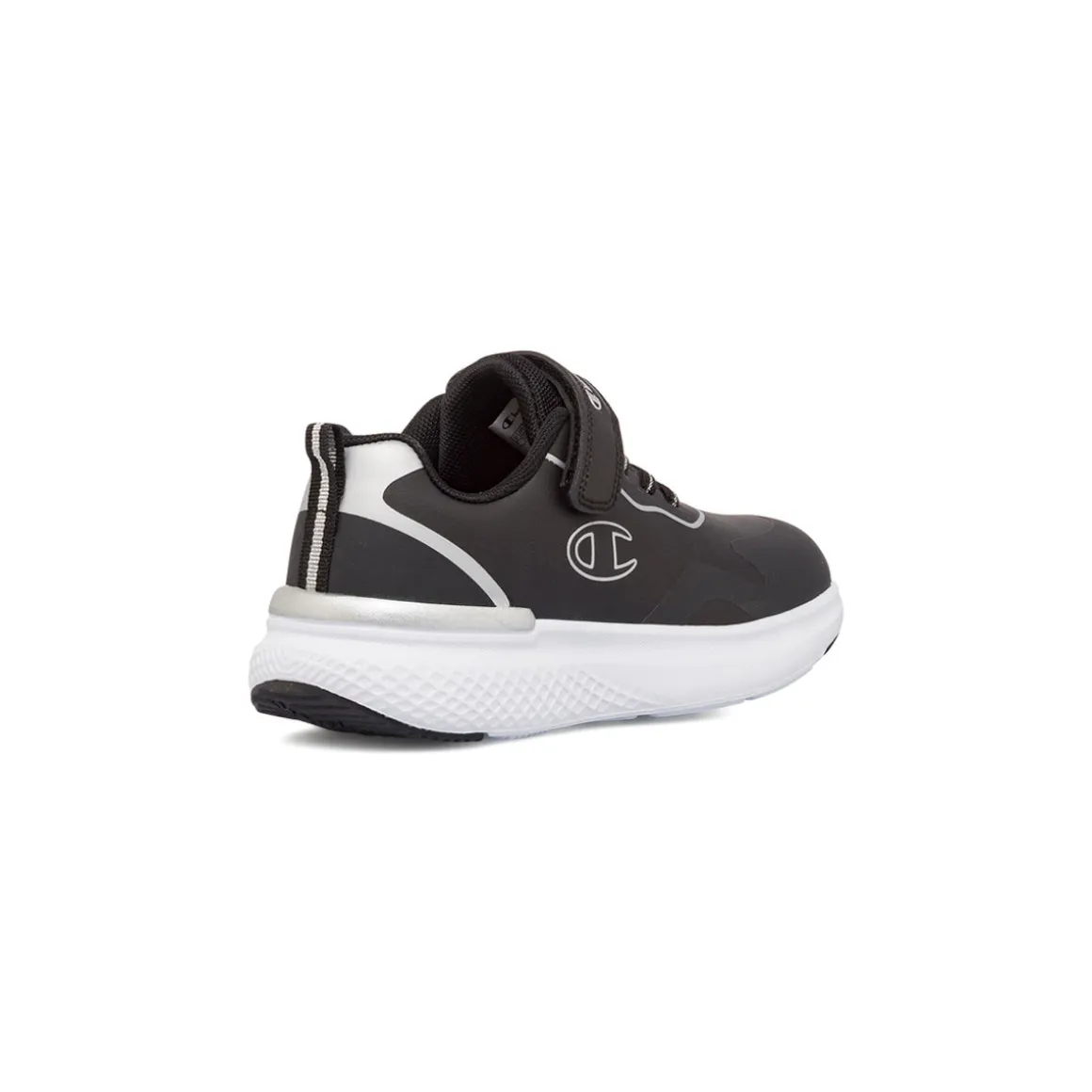 Sneakers bambina nere con logo Champion Bold Winter