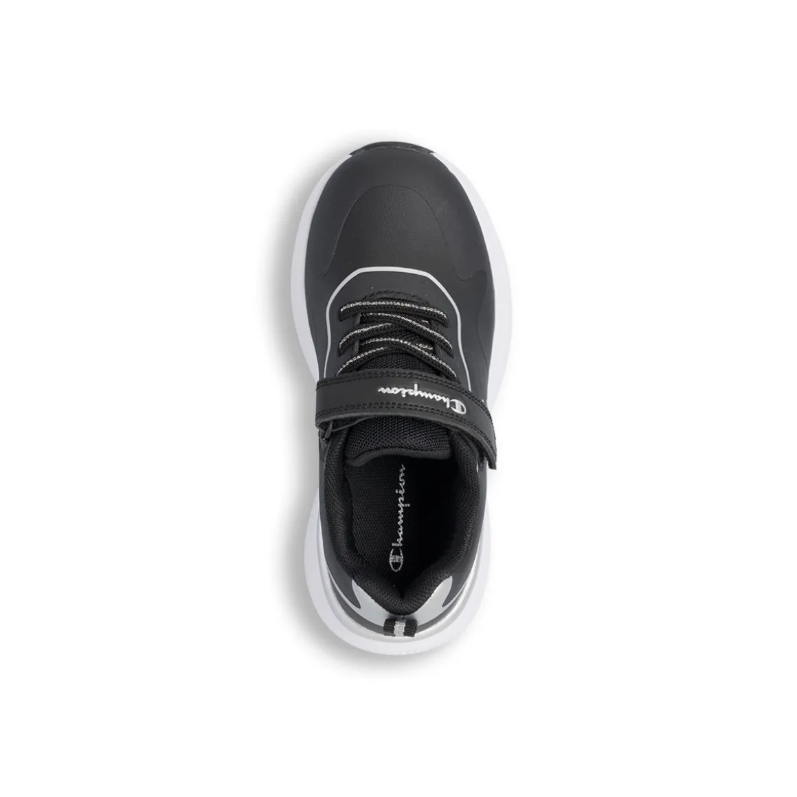 Sneakers bambina nere con logo Champion Bold Winter