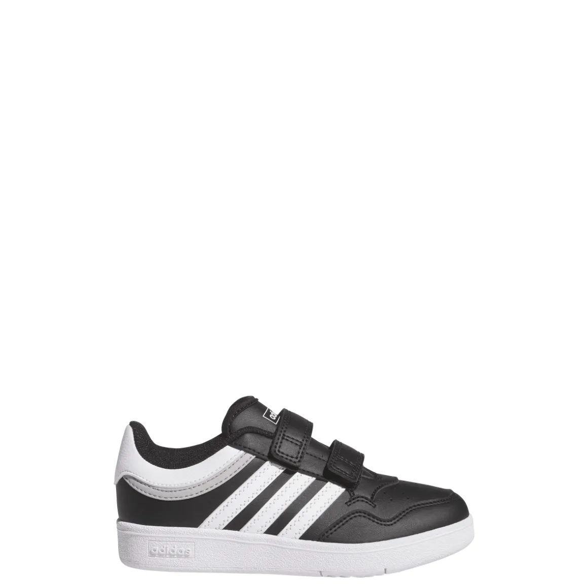 Sneakers bambino nere con logo tre strisce adidas Hoops 4.0