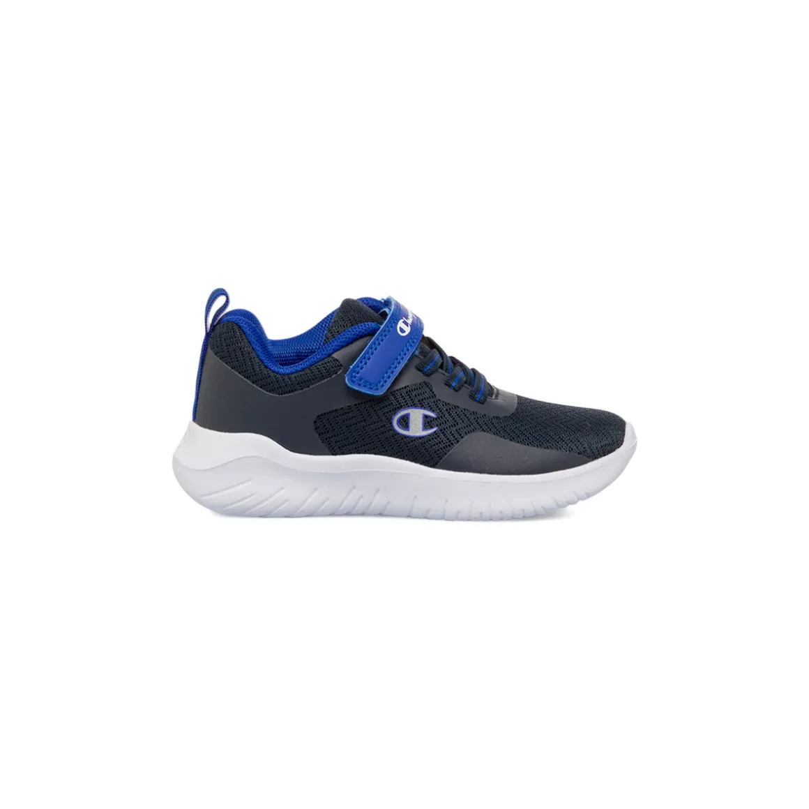 Sneakers bambino primi passi blu con logo Champion Softy Evolve
