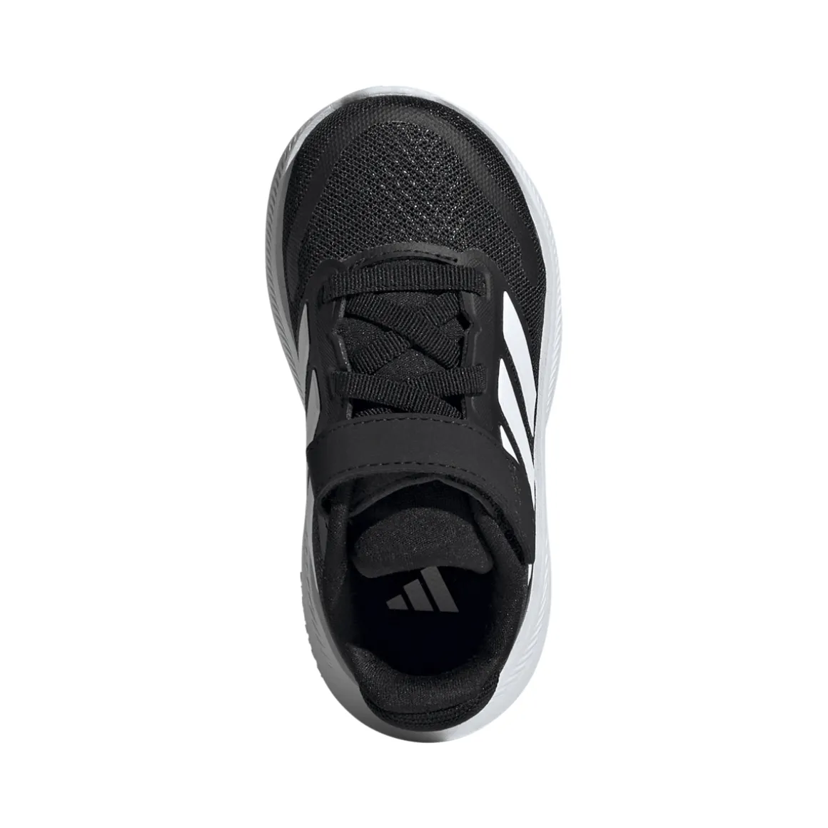 Sneakers bambino primi passi nere Runfalcon 5 con logo adidas