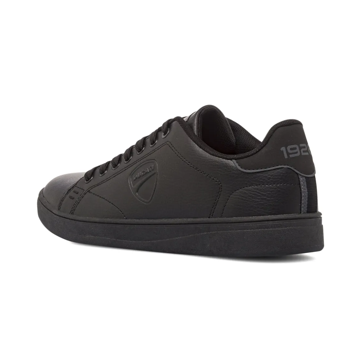 Sneakers basse casual nere da Uomo con logo Ducati