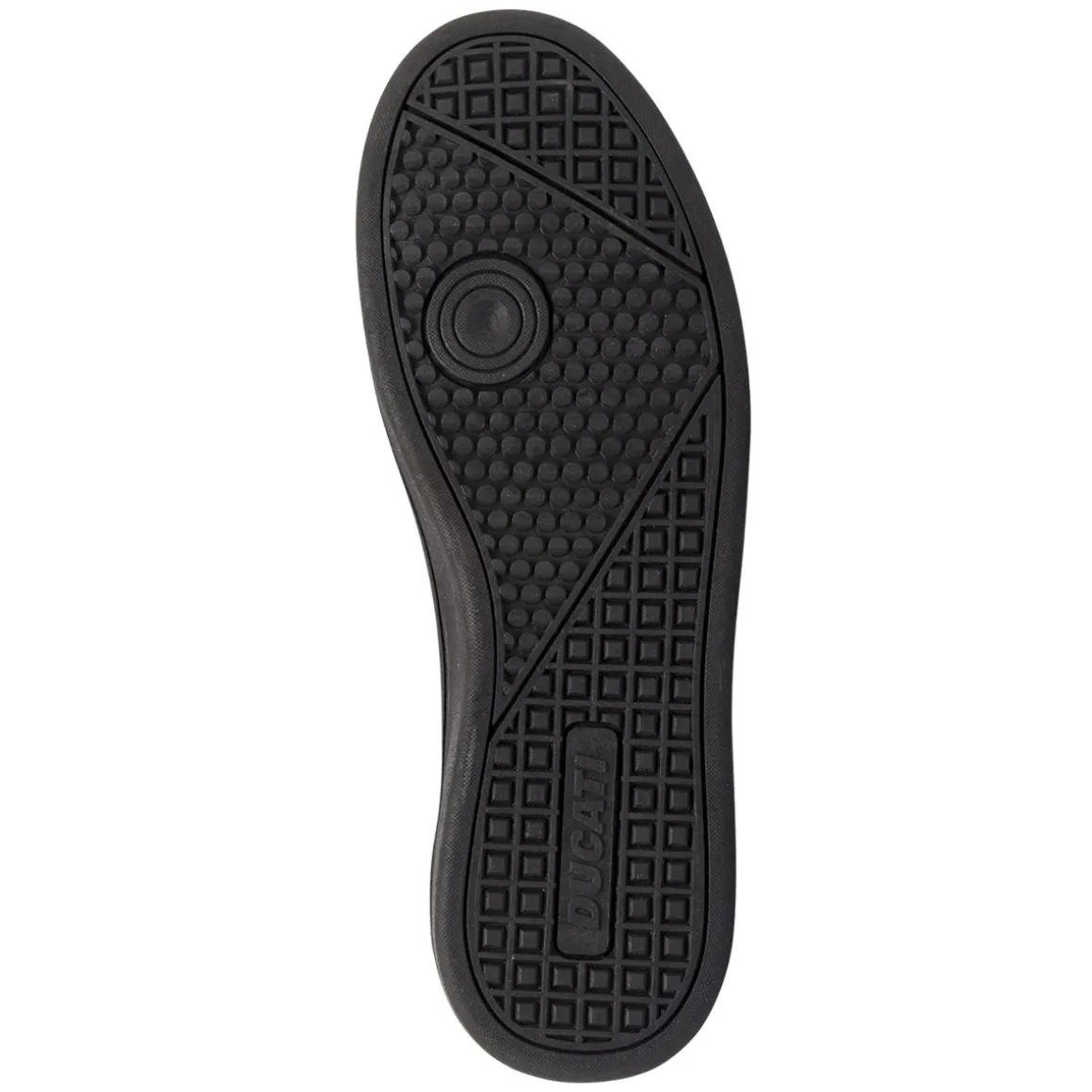 Sneakers basse casual nere da Uomo con logo Ducati