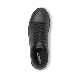 Sneakers basse casual nere da Uomo con logo Ducati