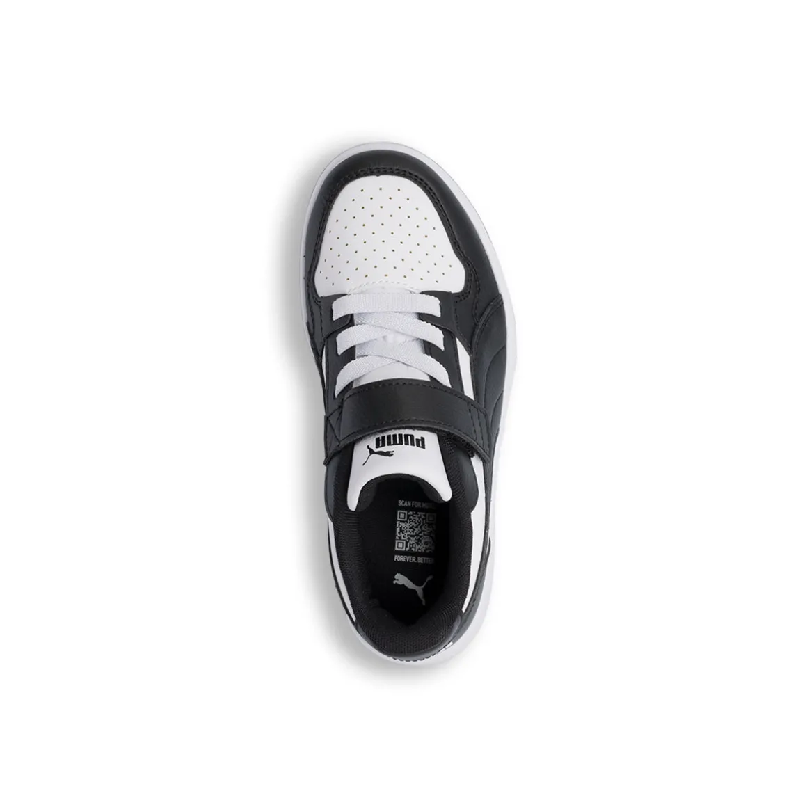 Sneakers basse da bambino nere Reb-L AC+PS Puma