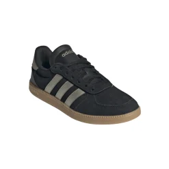 Sneakers basse nere effetto scamosciato e strisce metallizzate adidas BREAKNET SLEEK