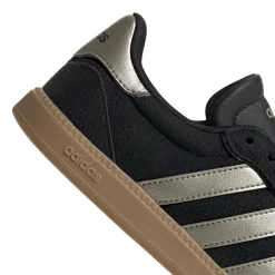 Sneakers basse nere effetto scamosciato e strisce metallizzate adidas BREAKNET SLEEK