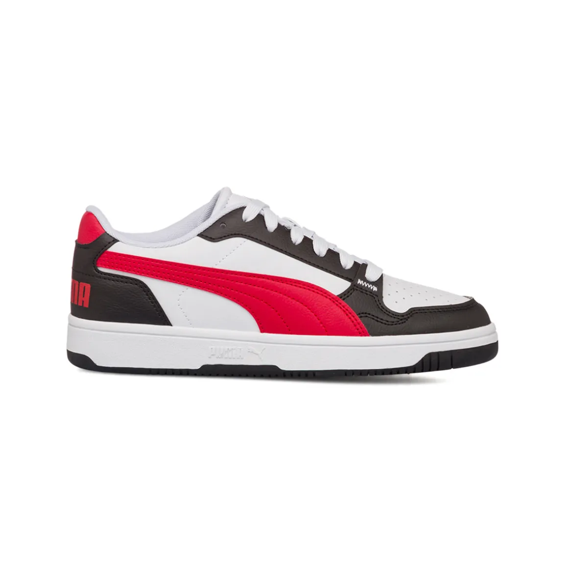 Sneakers basse ragazzo nere e rosse Reb-L Jr Puma