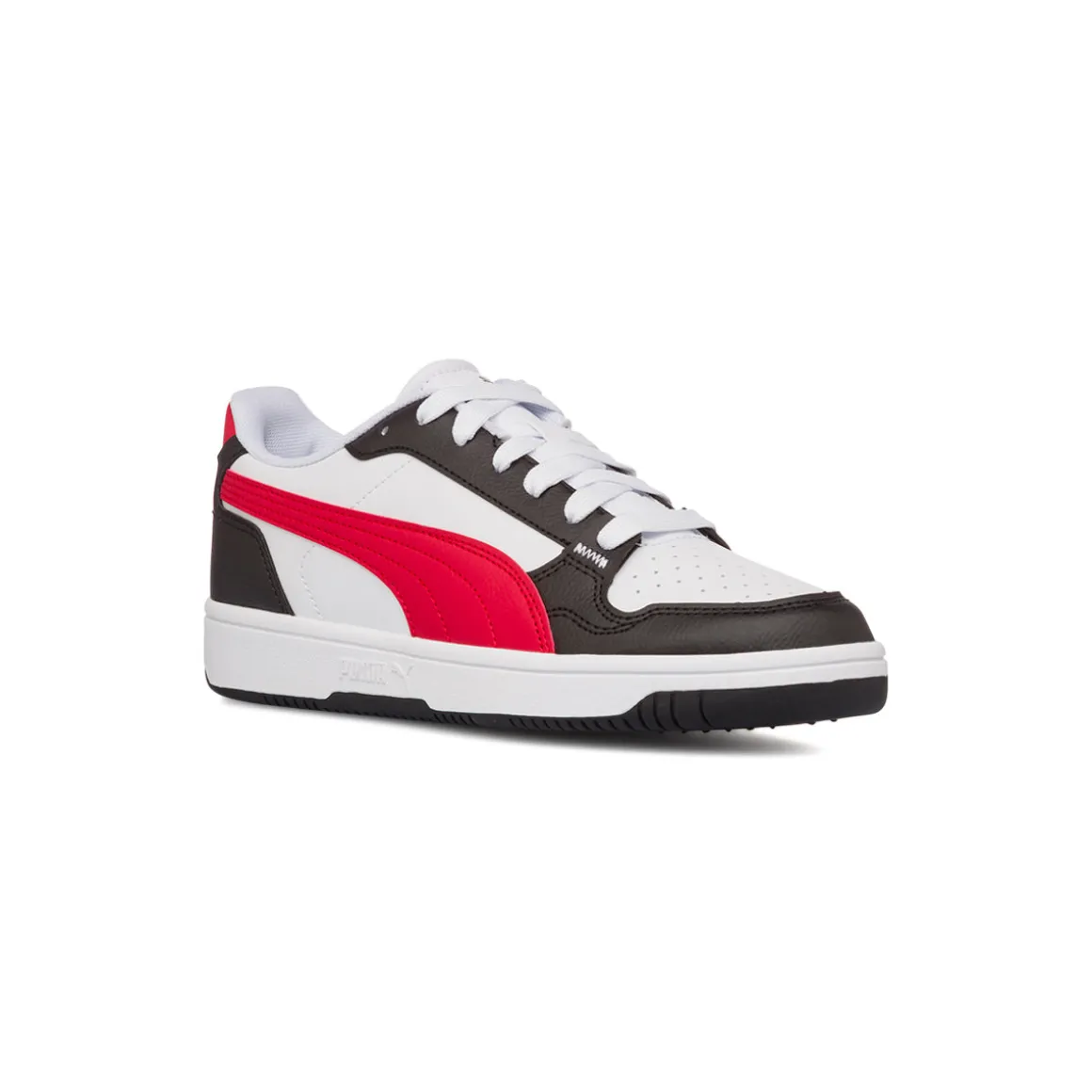 Sneakers basse ragazzo nere e rosse Reb-L Jr Puma
