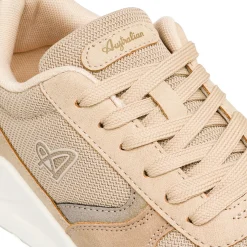 Sneakers beige da Donna con dettagli glitter in memory comfort Australian Daisy