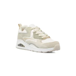 Sneakers beige da Ragazza con ammortizzazione ad aria Skechers Uno