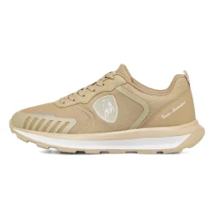 Sneakers beige da Uomo con logo laterale Tonino Lamborghini