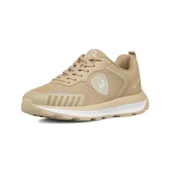 Sneakers beige da Uomo con logo laterale Tonino Lamborghini