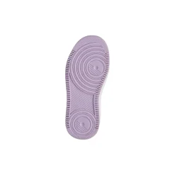Sneakers bianca da bambina con dettagli lilla e rosa Le Scarpe di Alice