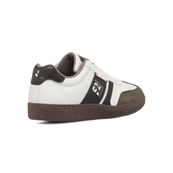 Sneakers bianche con inserti marroni da Uomo Navigare