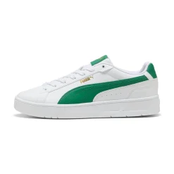 Sneakers bianche con inserti verdi da Uomo Puma Court Classico