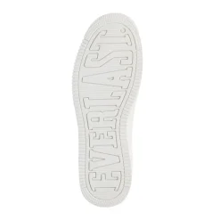 Sneakers bianche con logo e dettagli traforati Everlast
