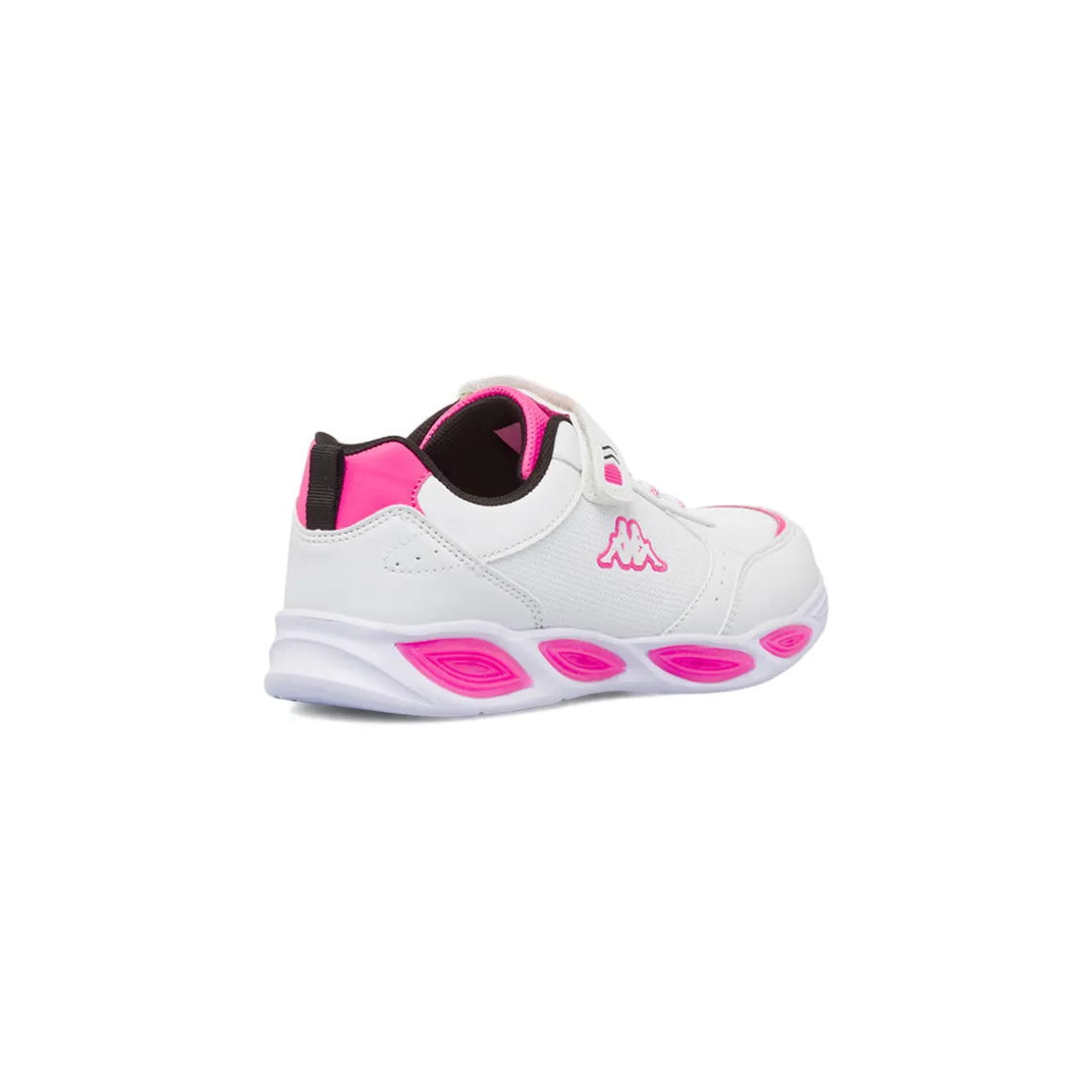 Sneakers bianche con strappo e luci da Ragazza Kappa