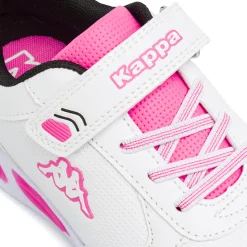 Sneakers bianche con strappo e luci da Ragazza Kappa