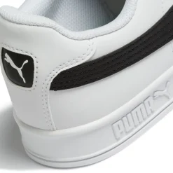 Sneakers bianche con striscia laterale a contrasto Puma Smash Vulc