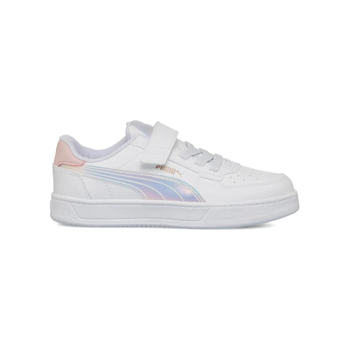 Sneakers bianche da Bambina con chiusura a strappo Puma