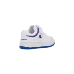 Sneakers bianche da Bambino con dettagli blu e arancioni Champion Low B Ps