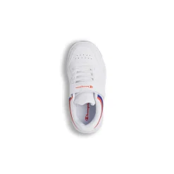 Sneakers bianche da Bambino con dettagli blu e arancioni Champion Low B Ps