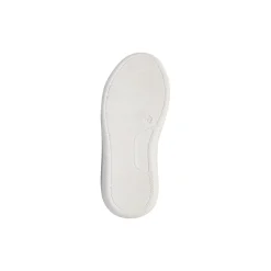 Sneakers bianche da bambina con dettagli glitter e farfalla con paillettes Le scarpe di Alice