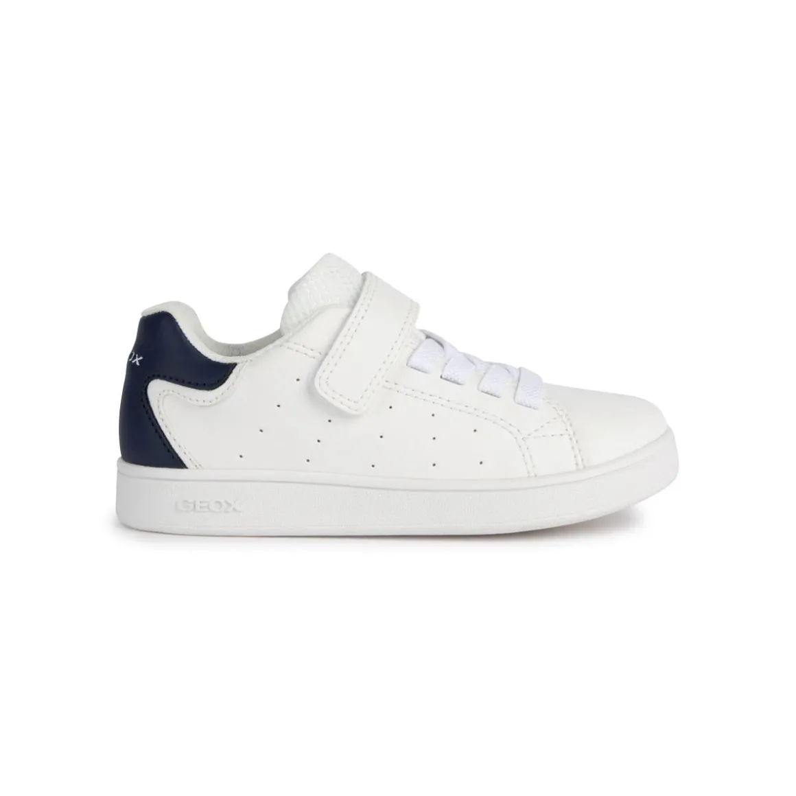 Sneakers bianche da Bambino con suola traspirante Eclyper Geox